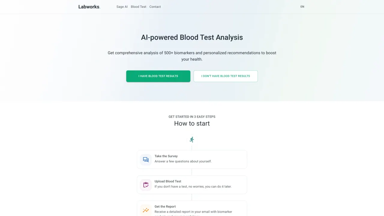 LabWorksAI screenshot