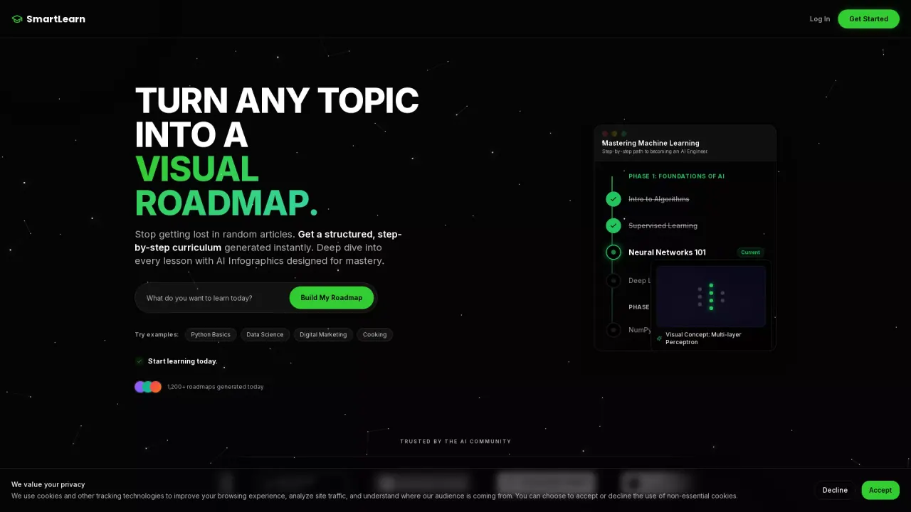 SmartLearn screenshot