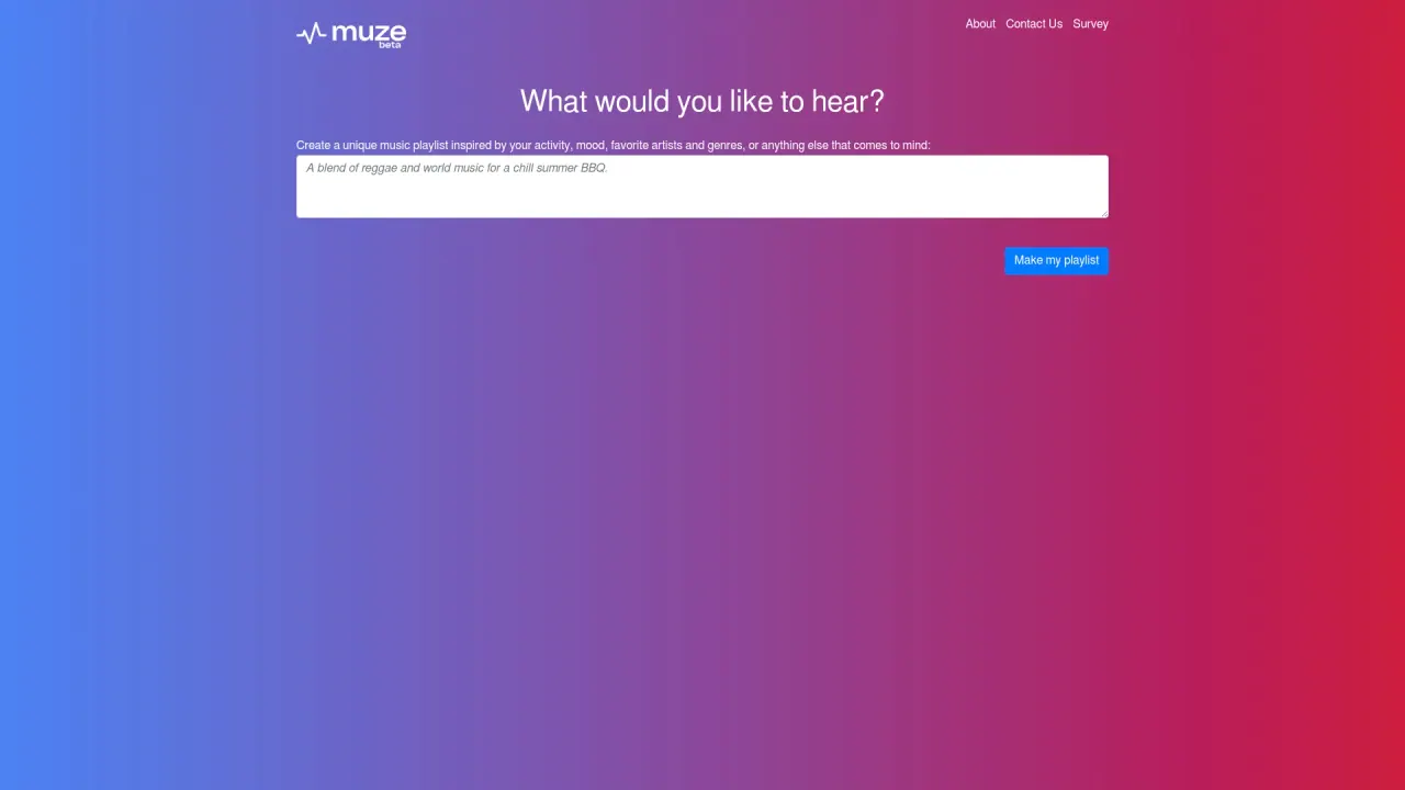 Muze screenshot