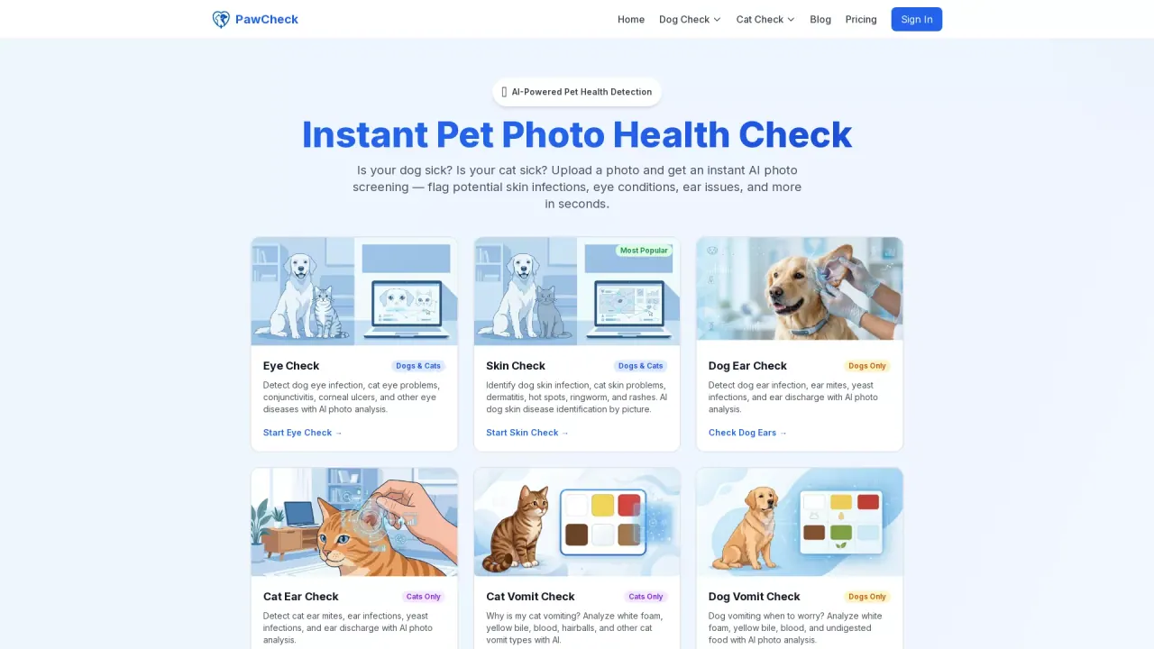 PawCheckOnline screenshot