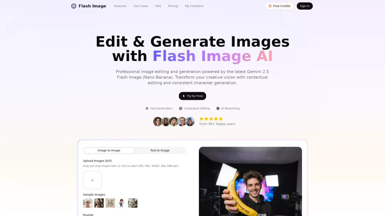 FlashImageAI screenshot