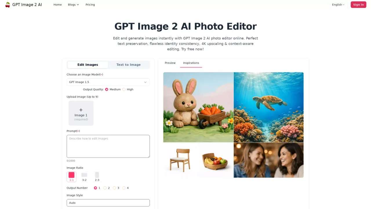 GptImage2AI screenshot