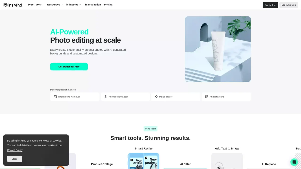 insMind screenshot