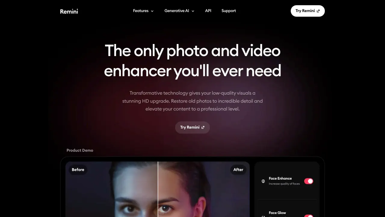 Remini screenshot