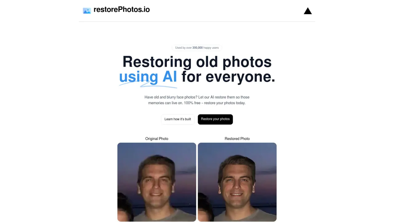 RestorePhotos screenshot