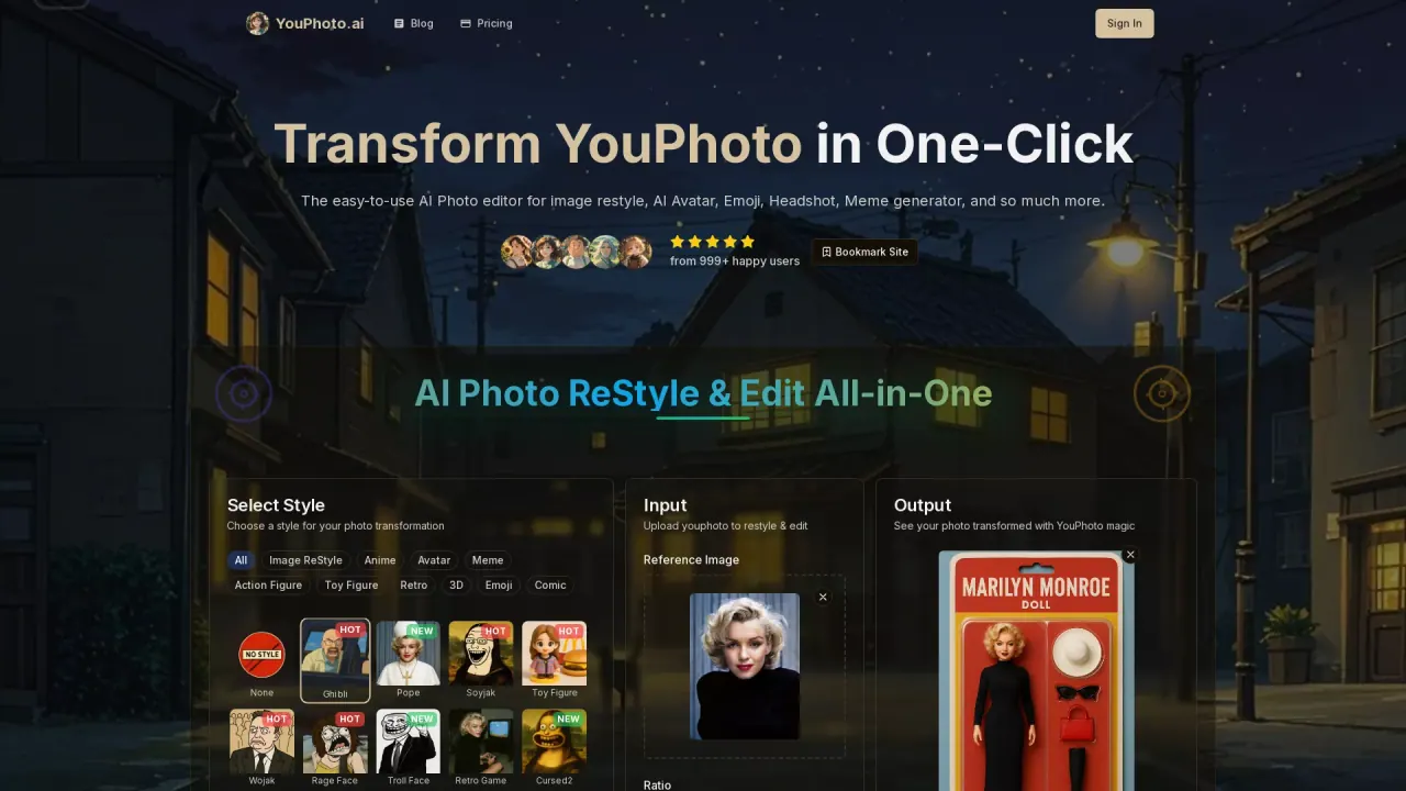 YouPhoto AI screenshot