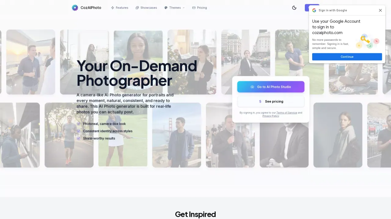 CozAIPhoto screenshot