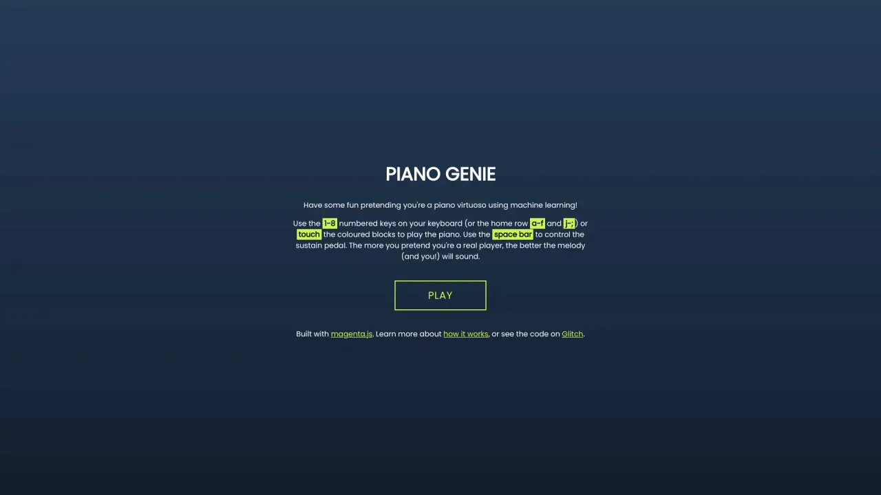 Genie screenshot