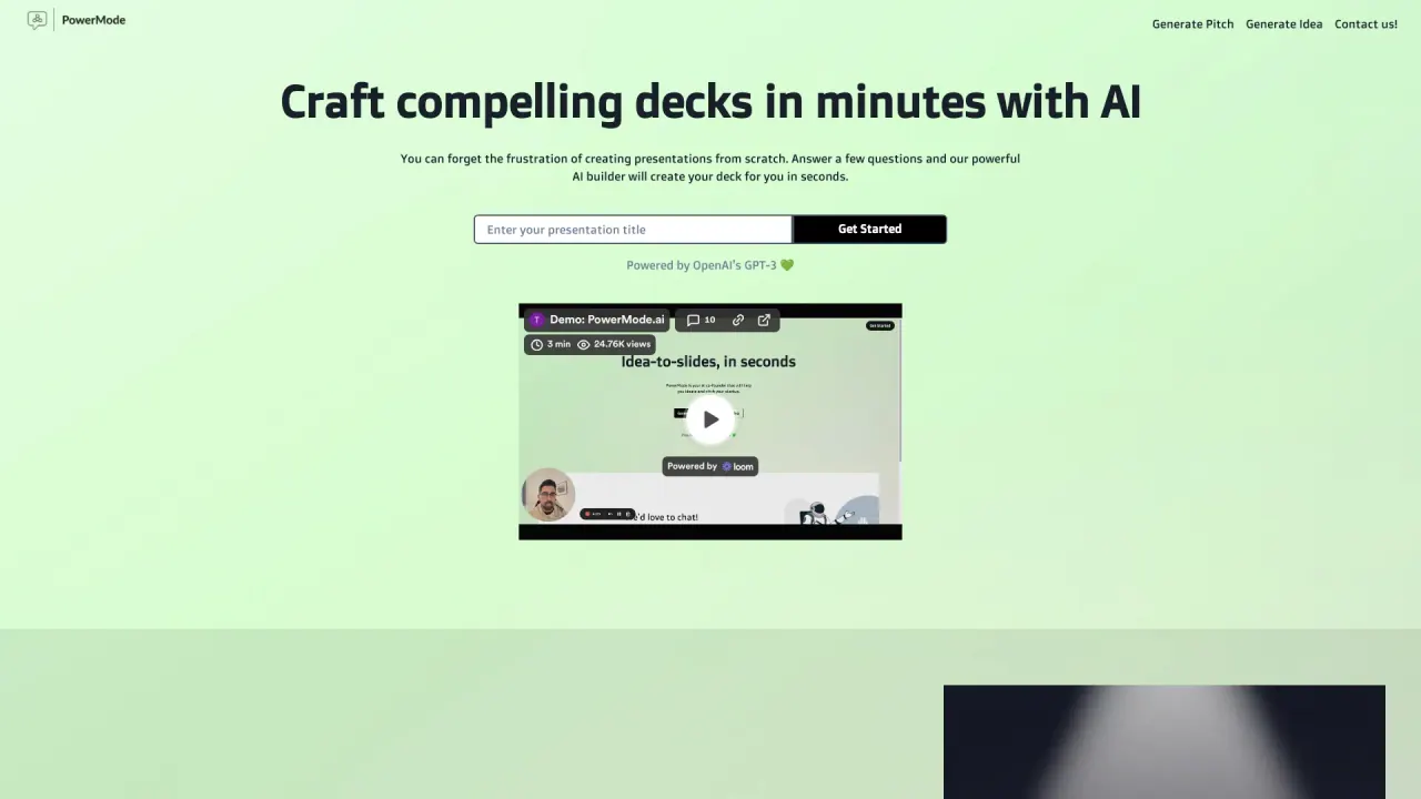PowermodeAI screenshot