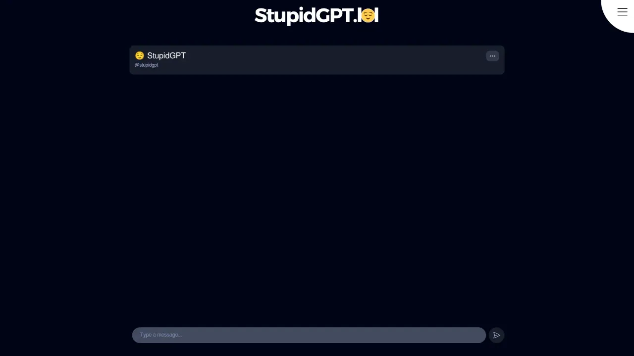 StupidGPT screenshot
