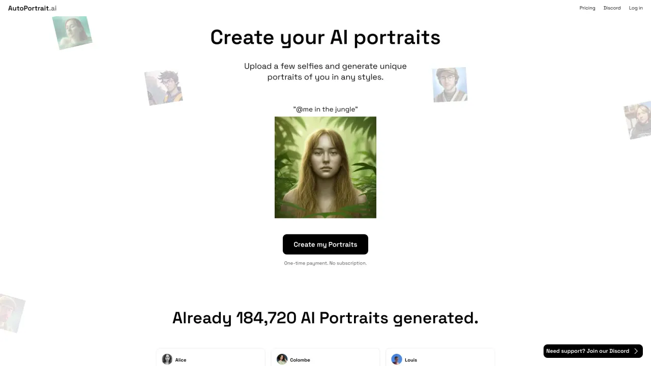 Autoportrait screenshot