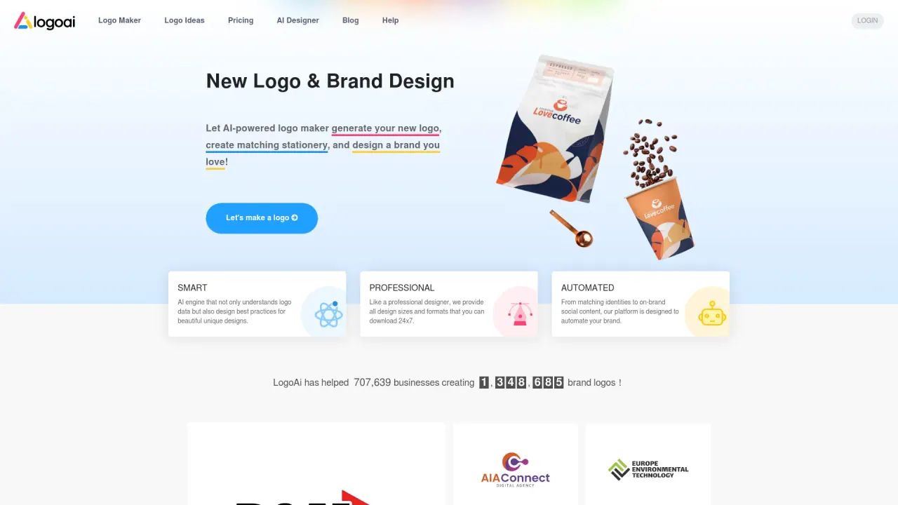LogoAI screenshot