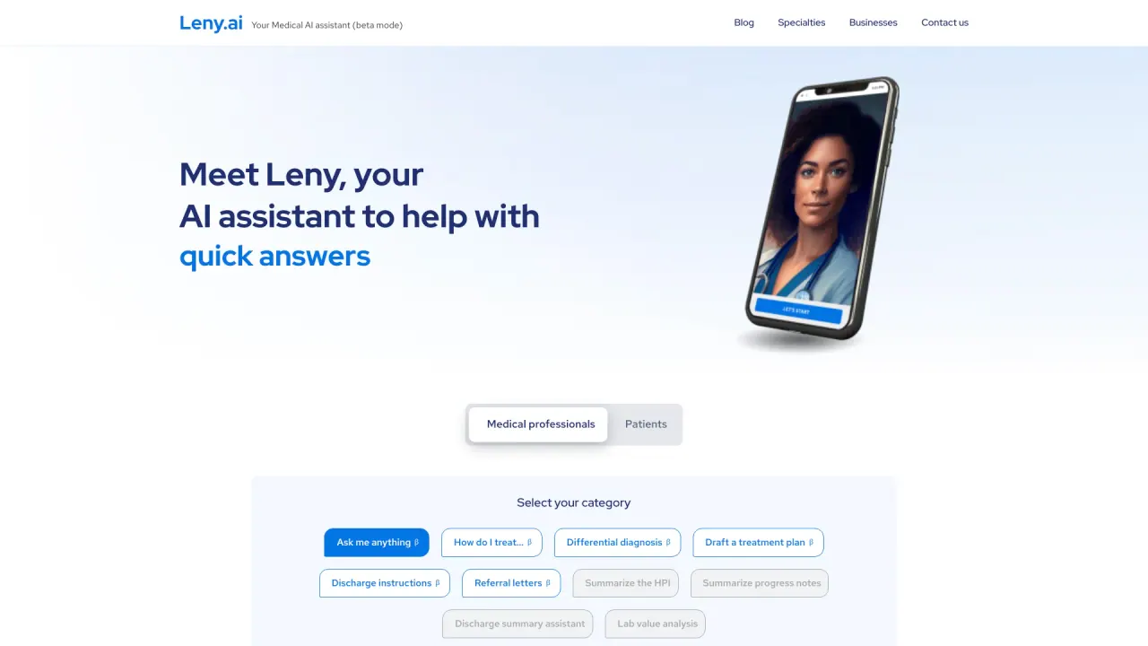 LenyAI screenshot