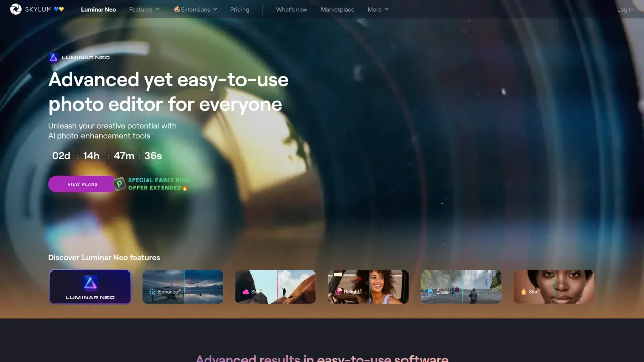 Skylum screenshot