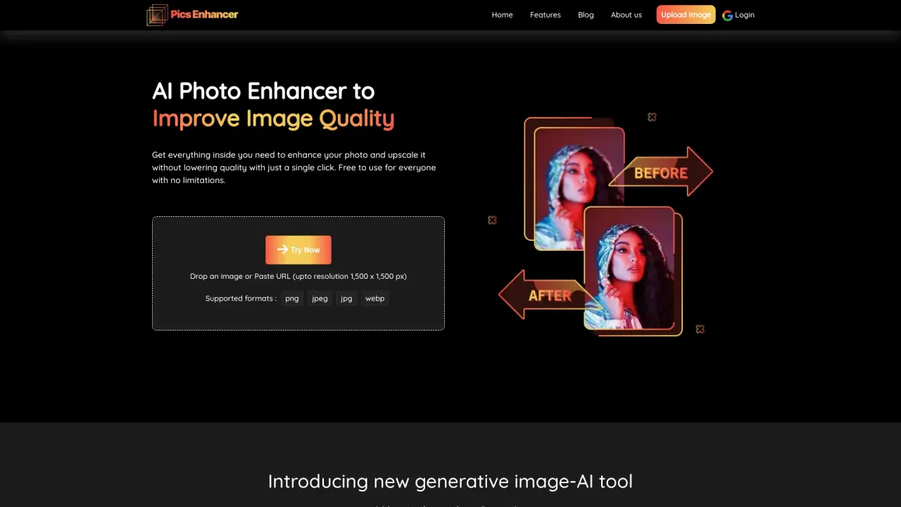 Picsenhancer screenshot