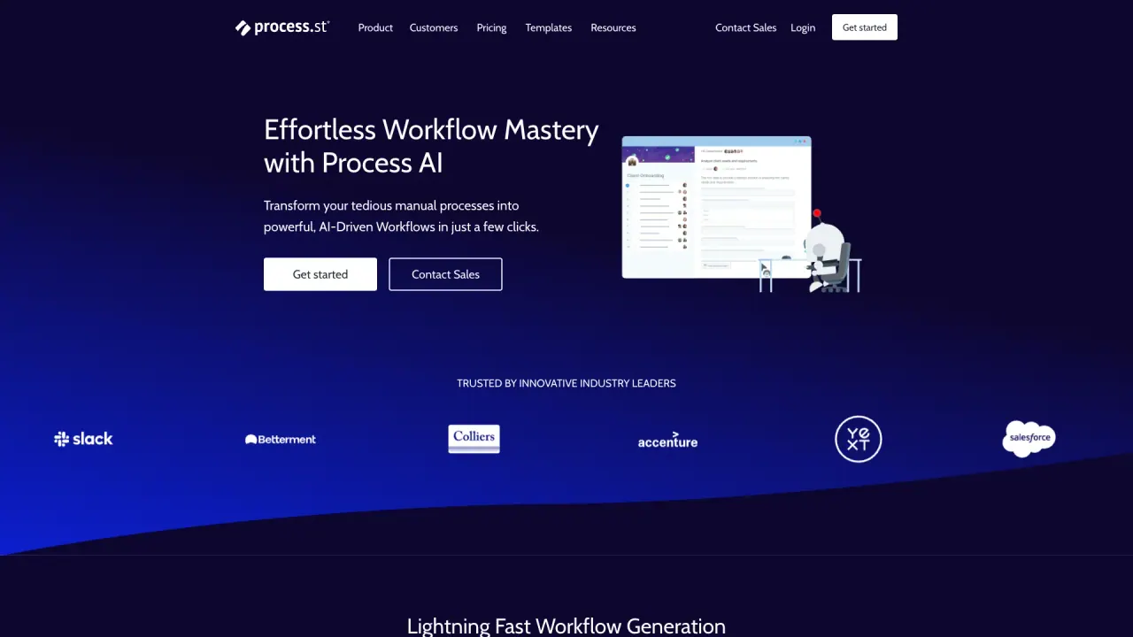 Process AI screenshot