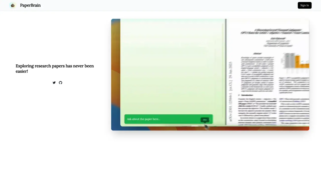 Paperbrain screenshot