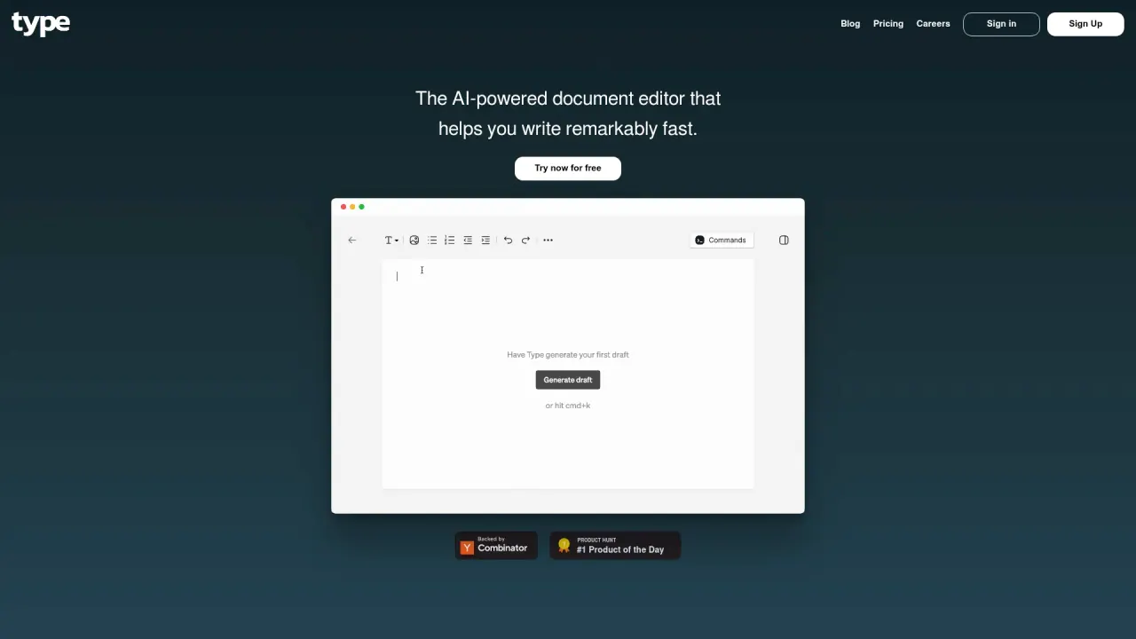 TypeAI screenshot