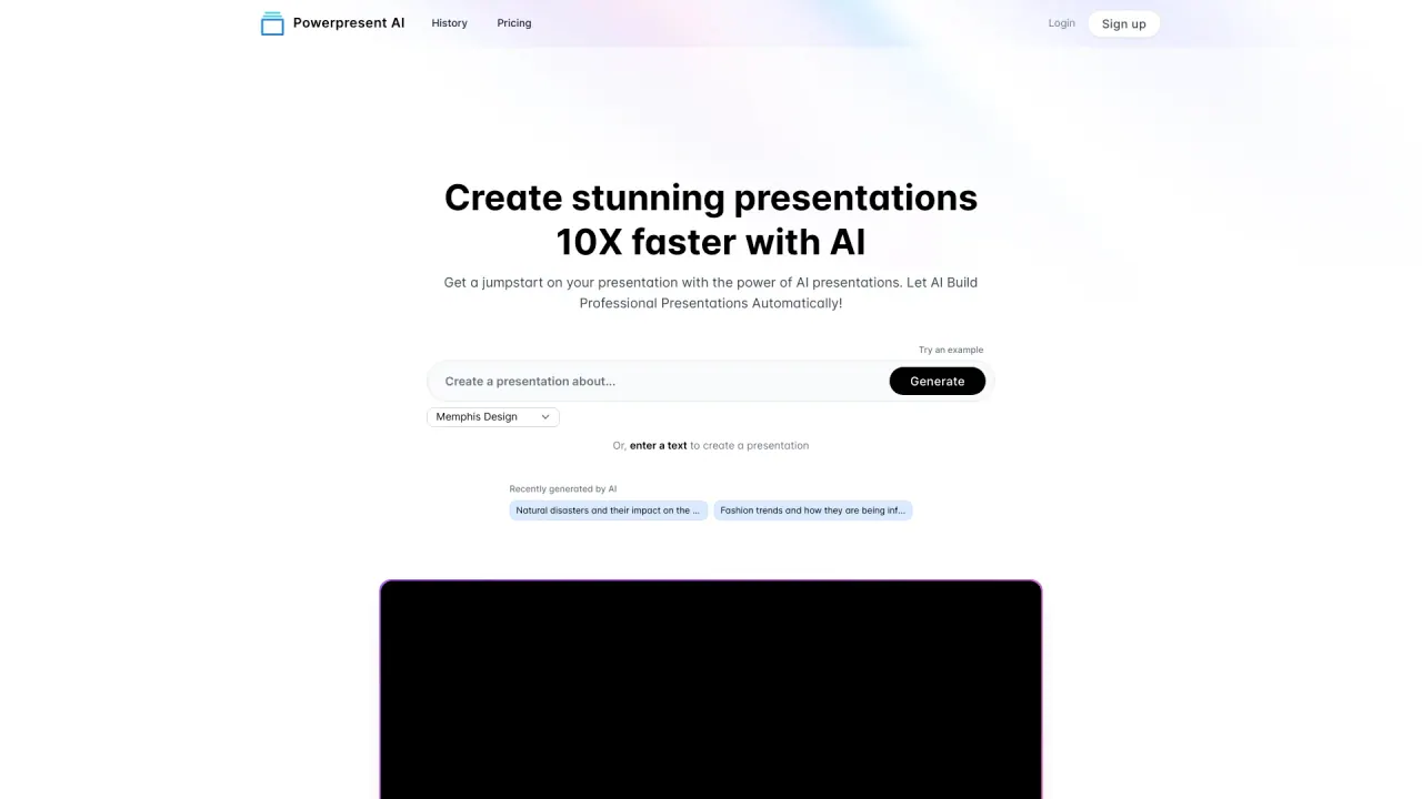 PowerpresentAI screenshot