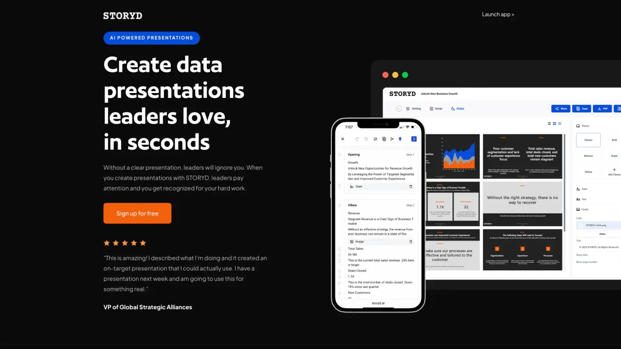 StorydAI screenshot
