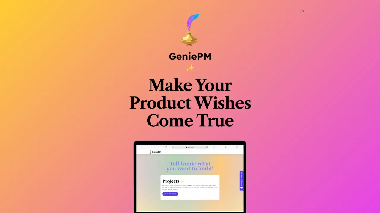 Genie screenshot