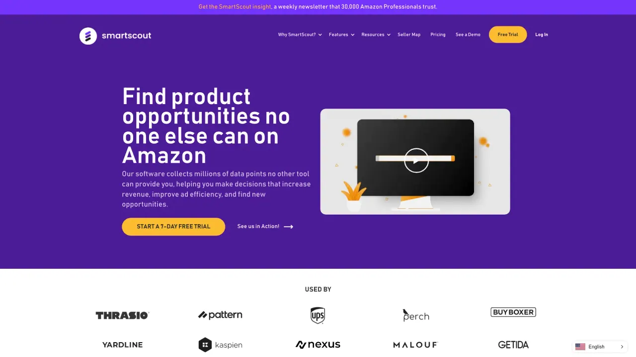 Smartscout screenshot