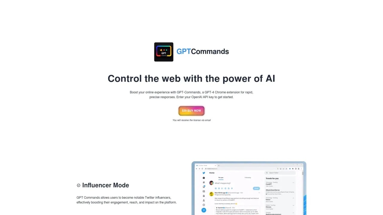 GPT Commands screenshot