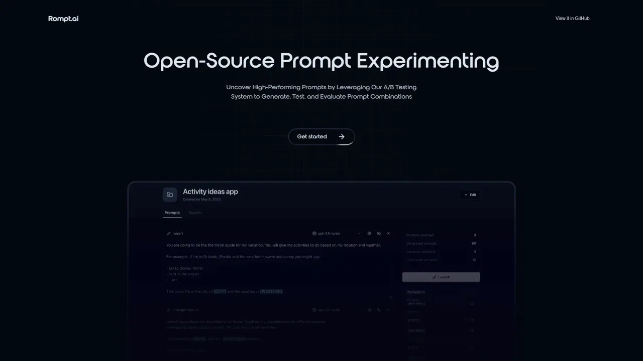 RomptAI screenshot