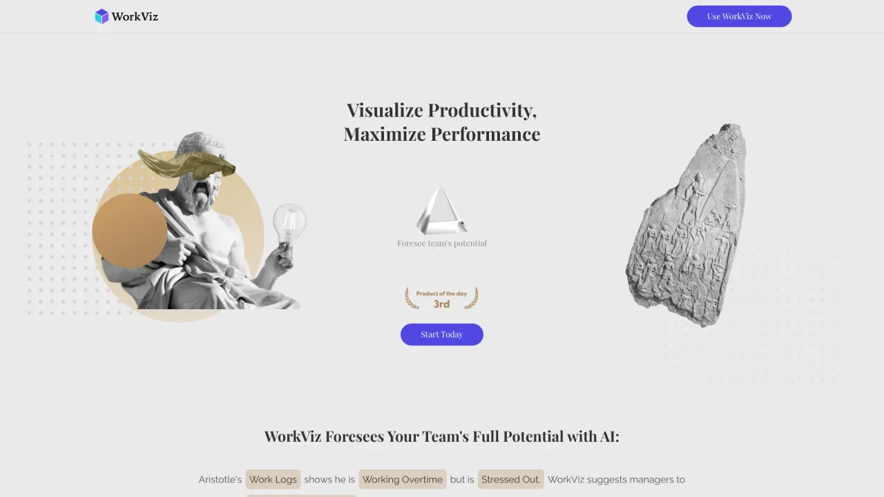 WorkViz screenshot