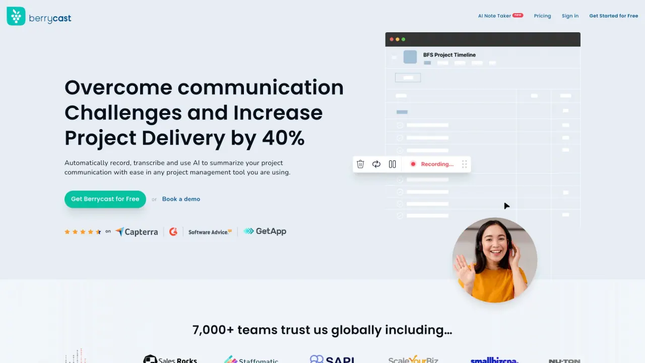 Berrycast screenshot