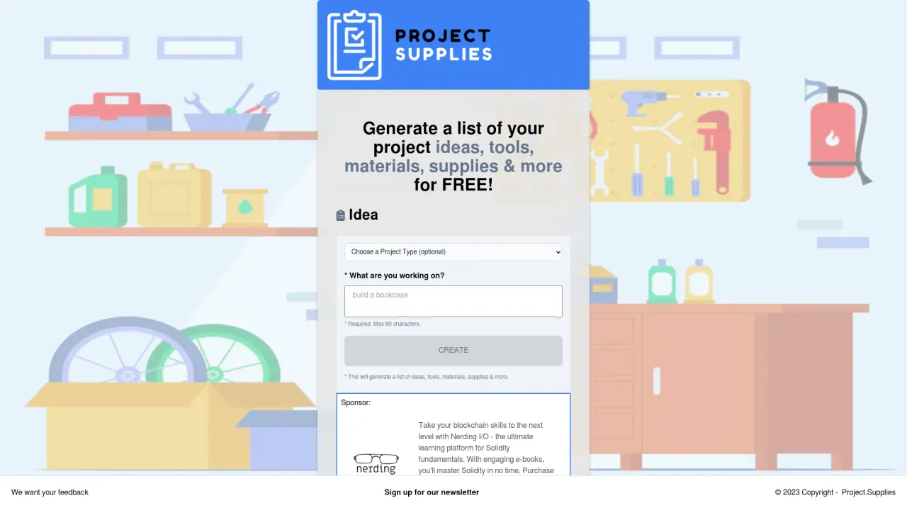 Project screenshot