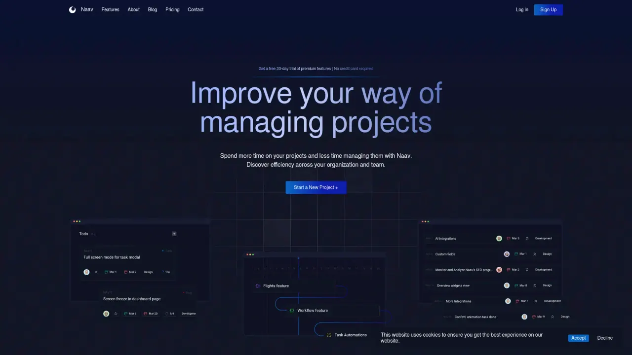 Naav screenshot
