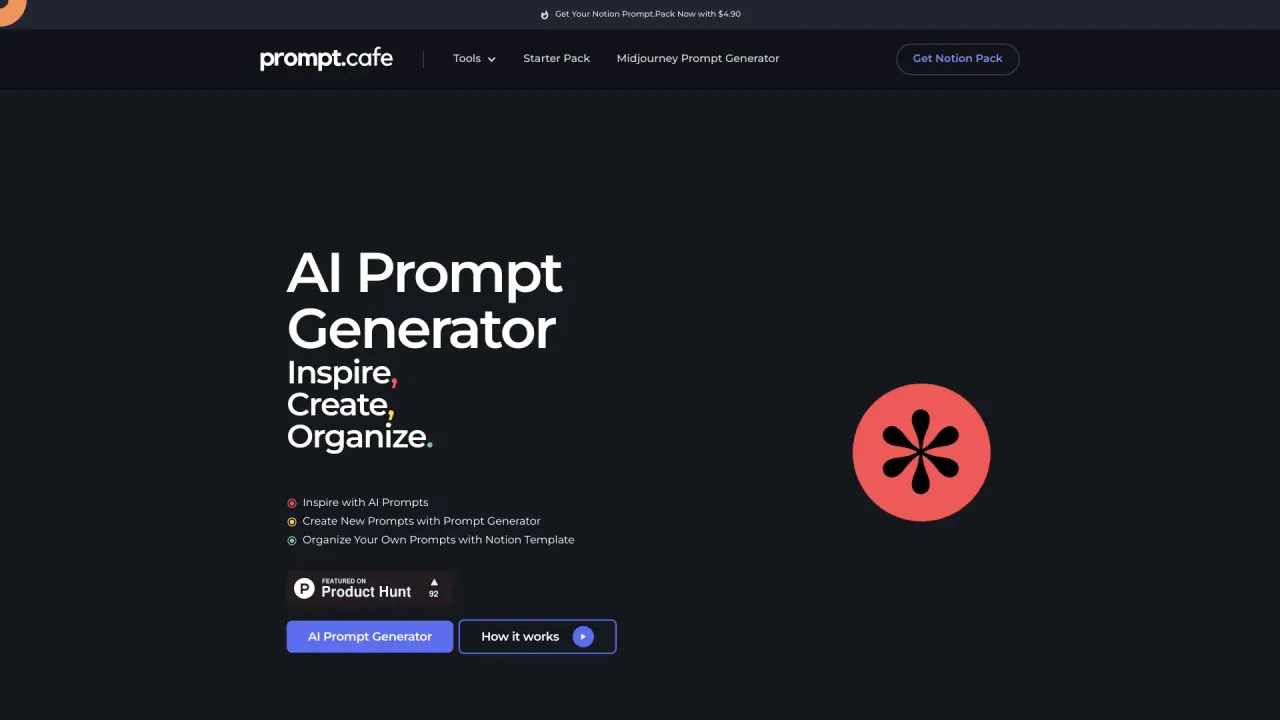 PromptCafe screenshot