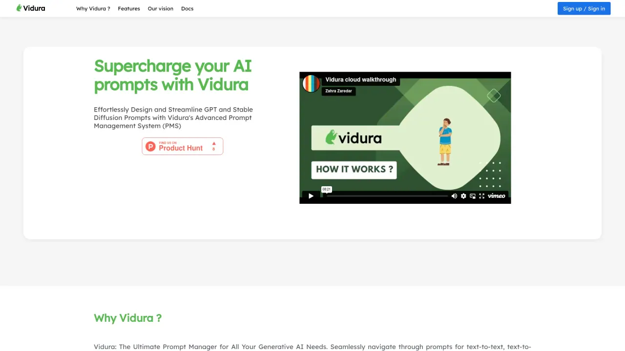 Vidura AI screenshot