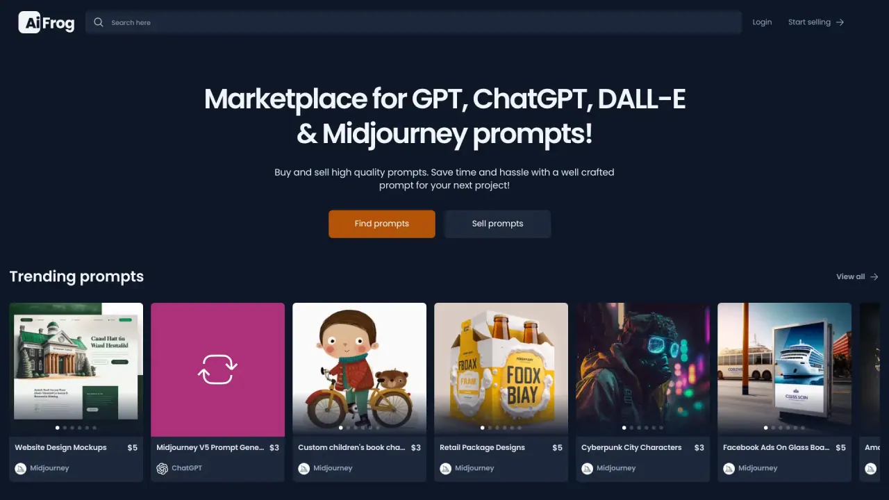AIFrog screenshot