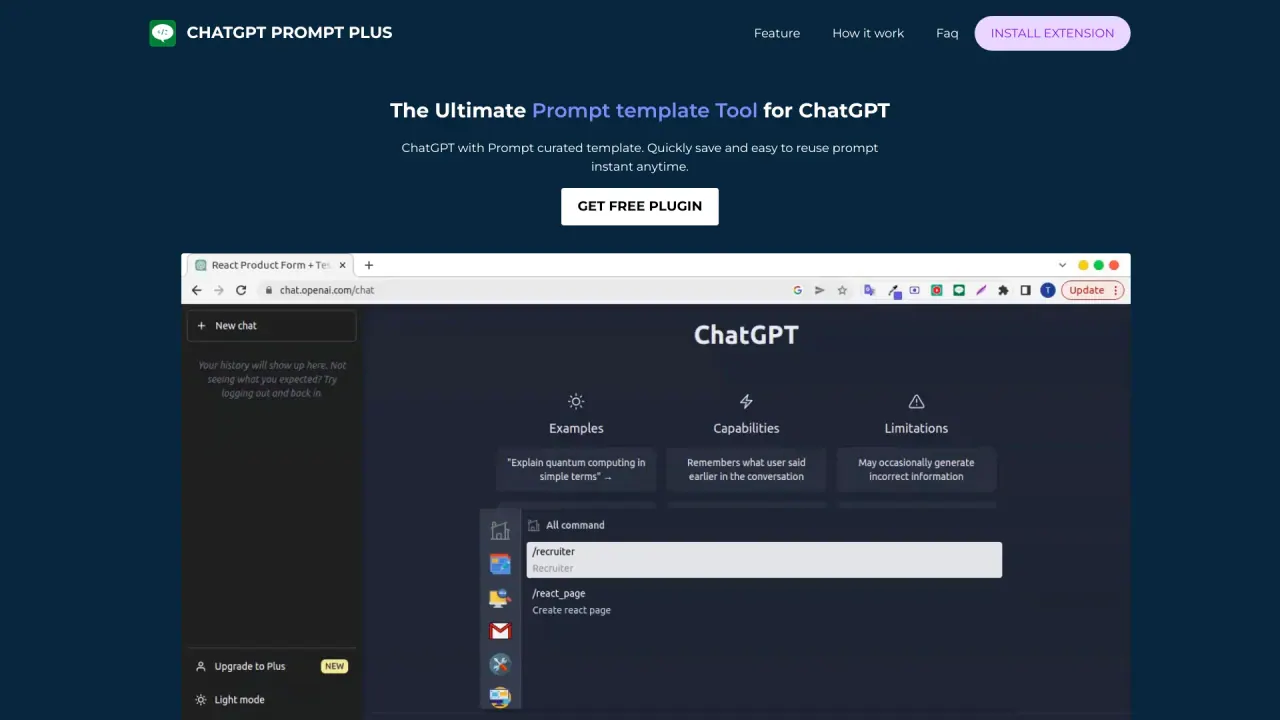 Promptplus screenshot