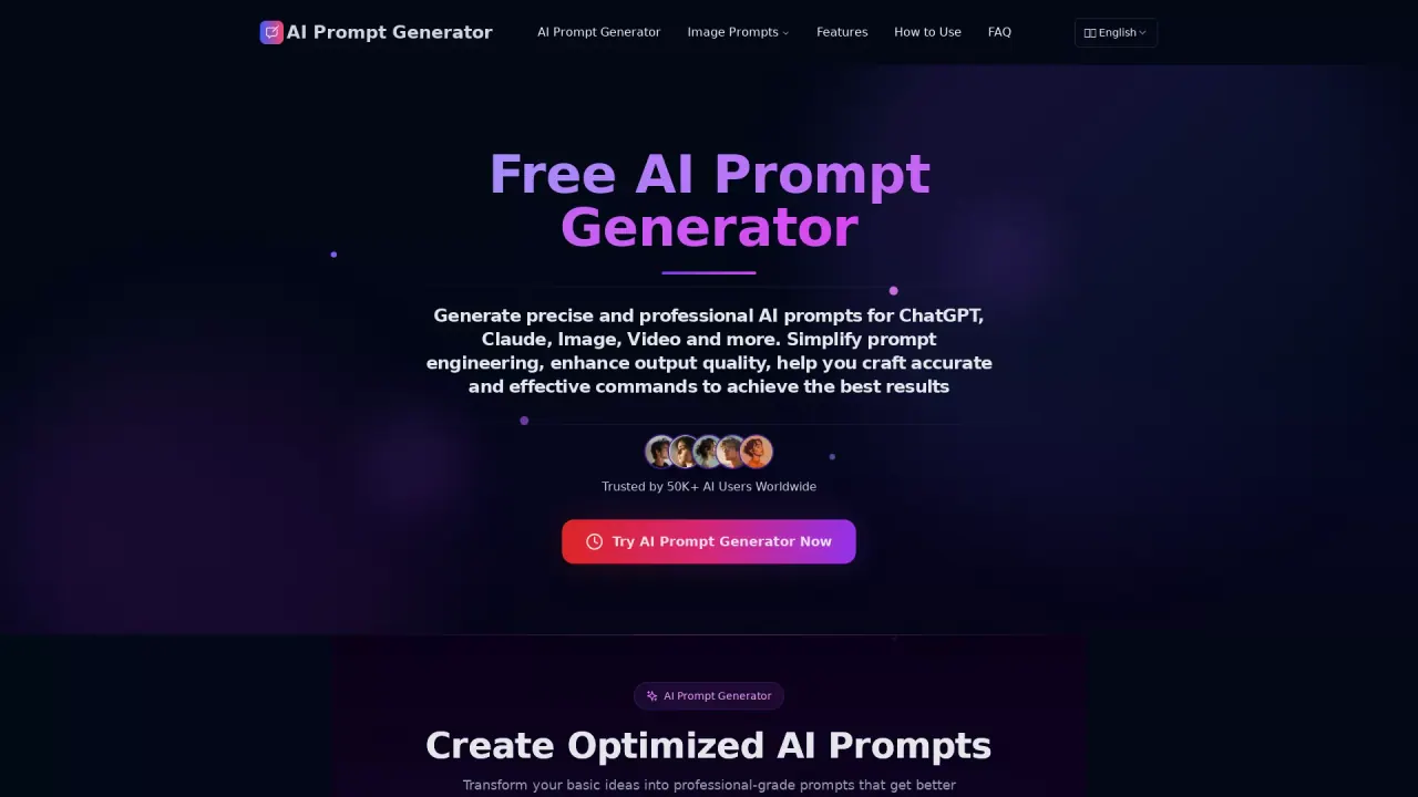 AI Prompt Generator screenshot