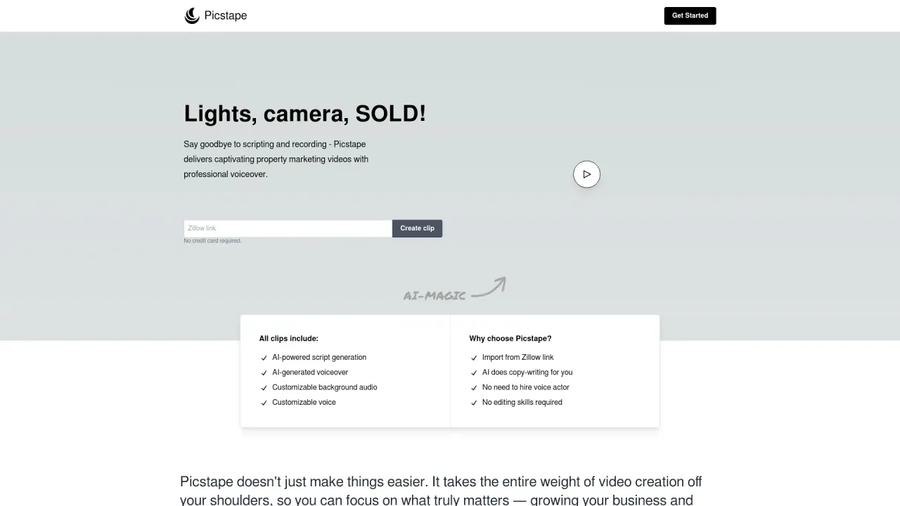 Picstape screenshot