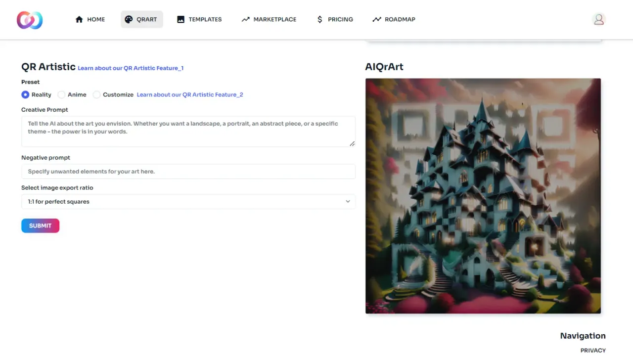 AIQrArt screenshot