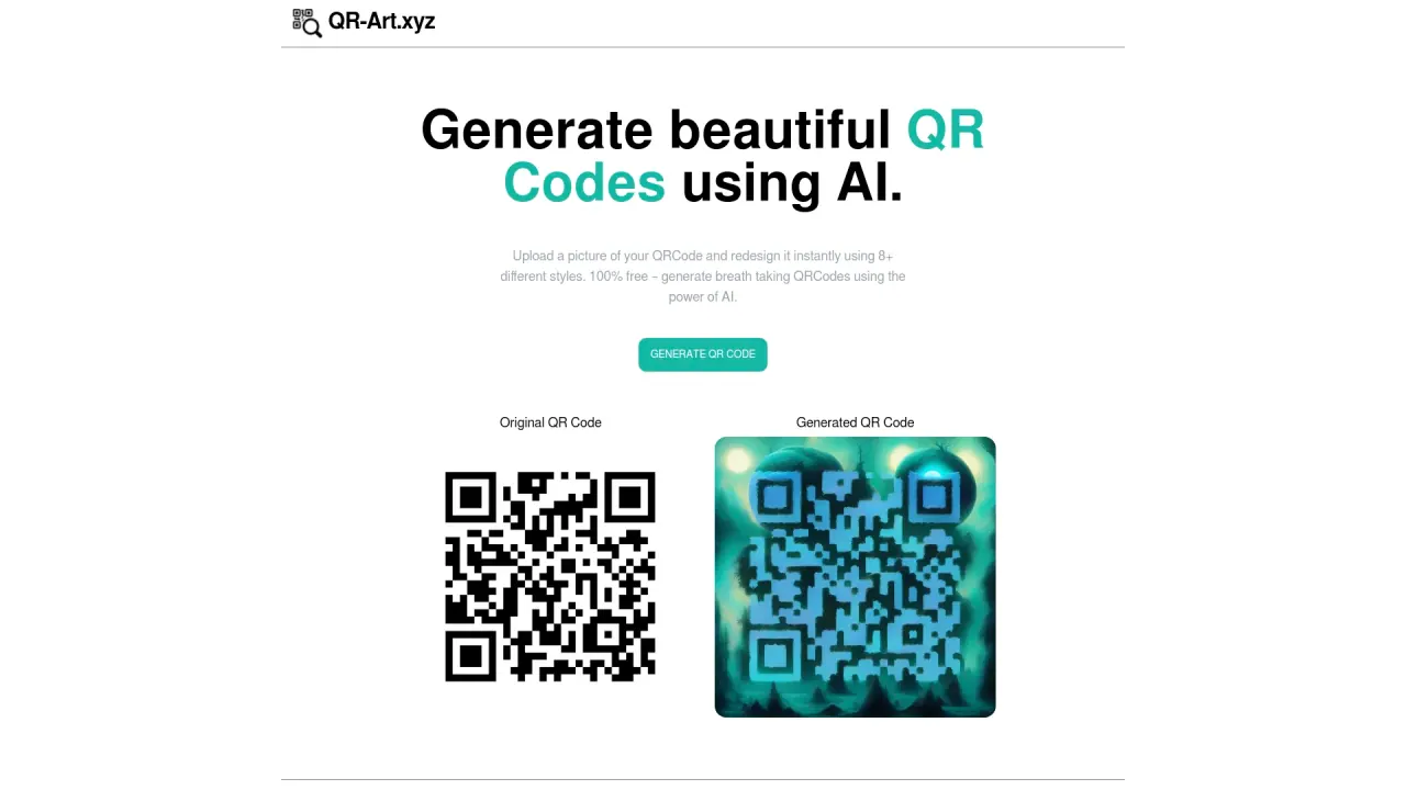 Qrart screenshot