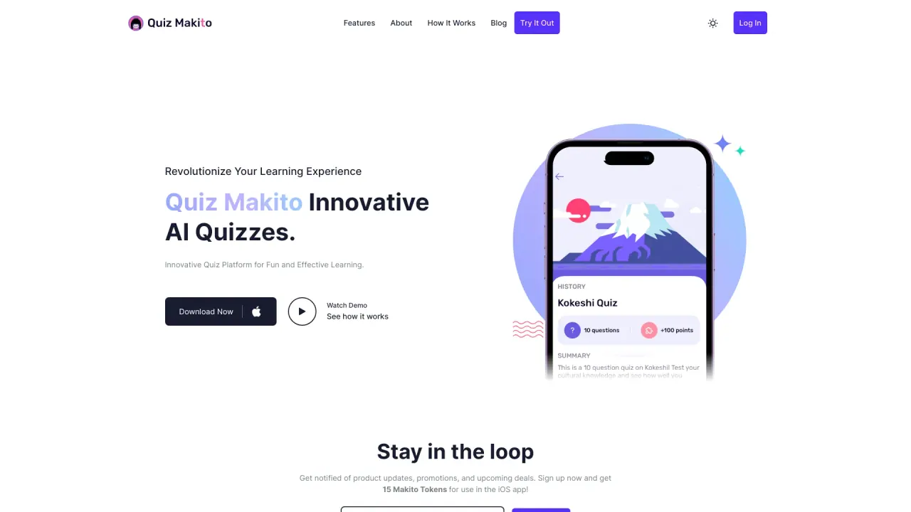 Quiz Makito screenshot