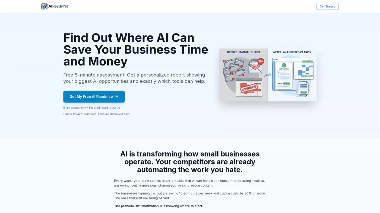 AIReadyYet screenshot