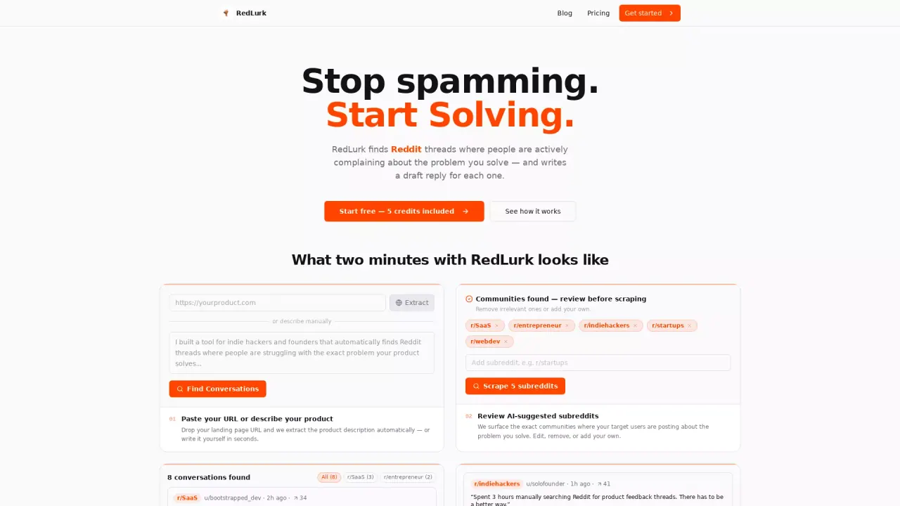 RedLurk screenshot