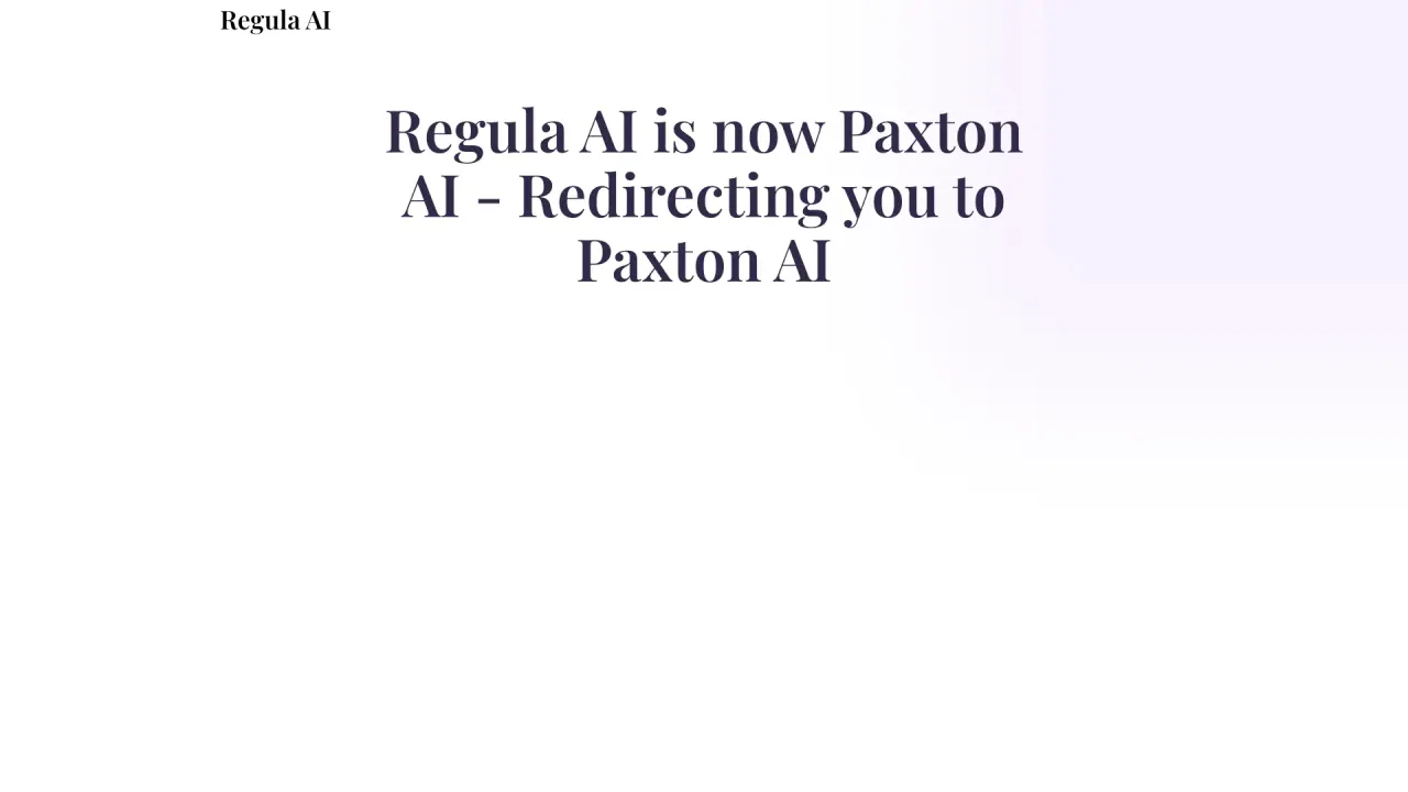 Regula AI screenshot