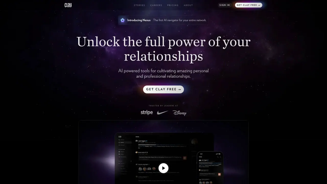 Clay screenshot