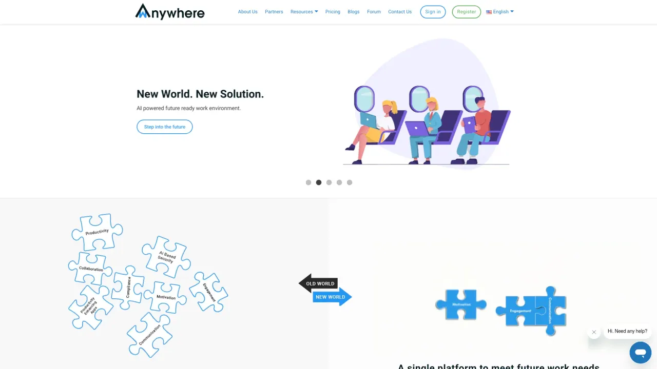 wAnywhere screenshot