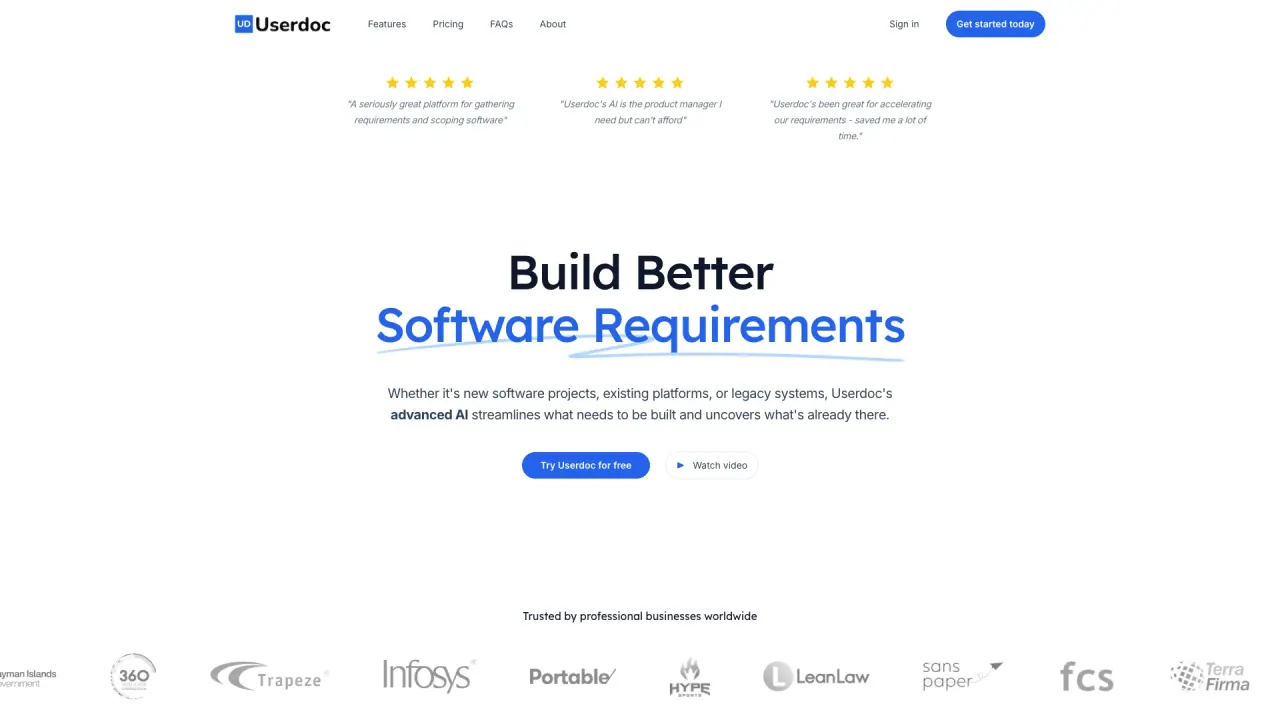 Userdoc screenshot