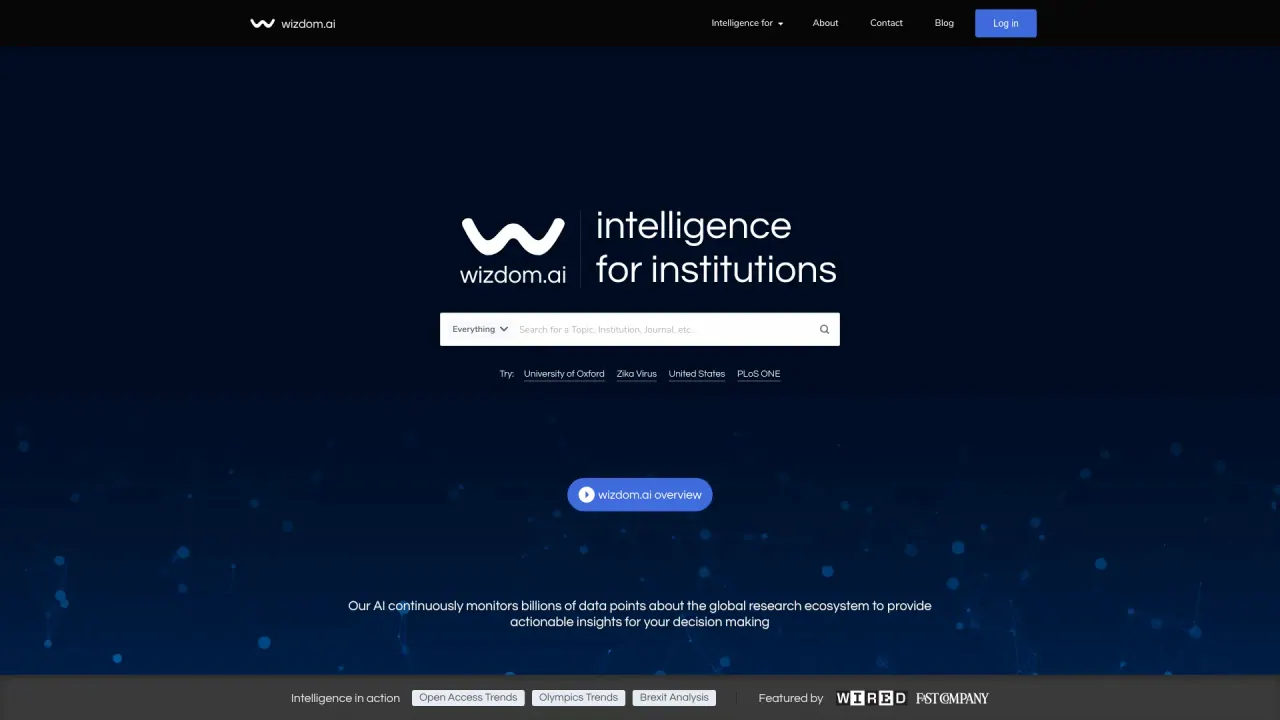 WizdomAI screenshot