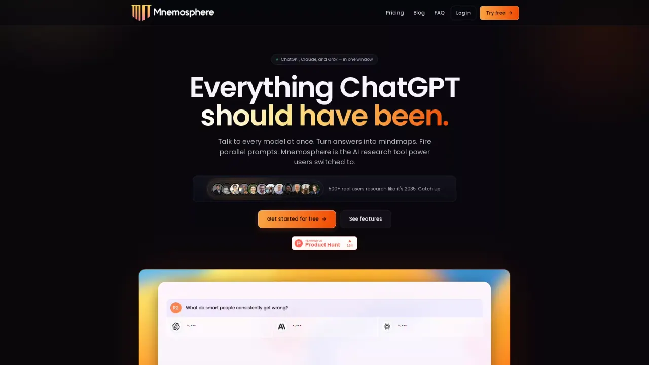 MnemosphereAI screenshot
