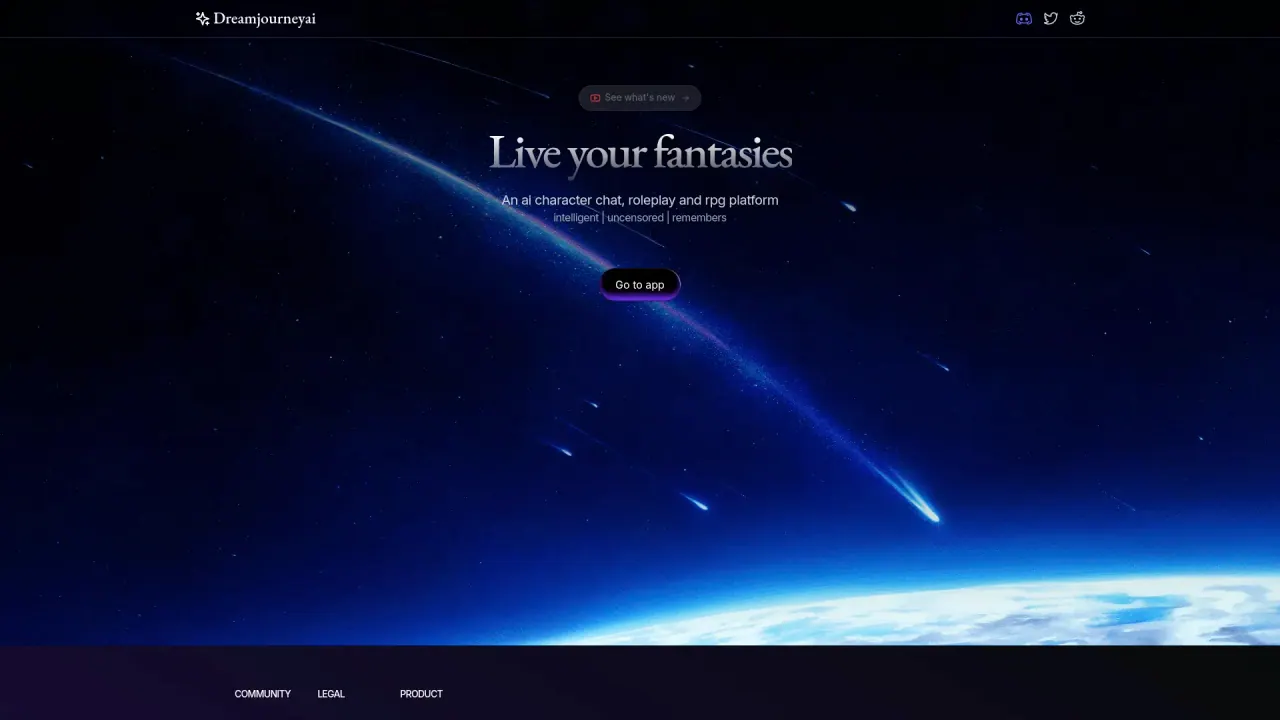 Dreamjourney AI screenshot